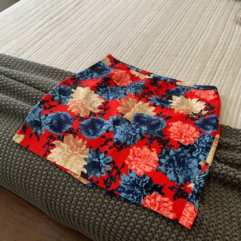 Talbot’s Multicolor Floral Skirt